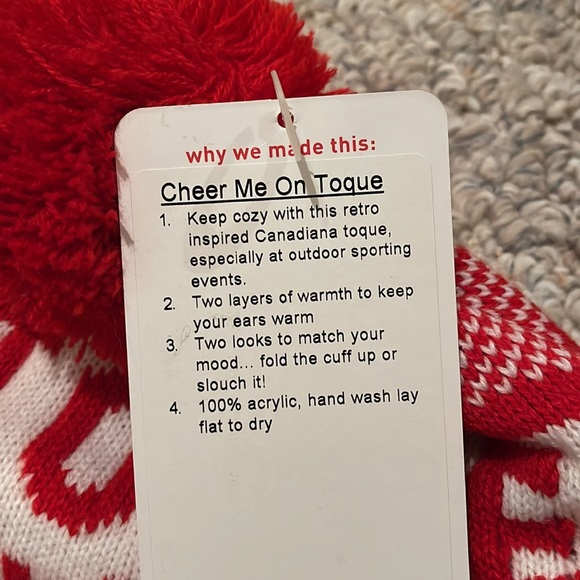 NWT RARE lululemon toque *special edition* - Picture 2 of 3